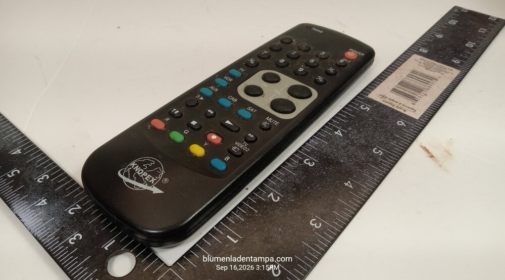 Konopex WK30/A1 Universal Remote Control TV VCR SAT CAB Replacement
